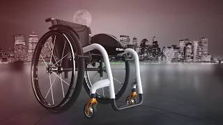 Joker R2 Ultra lightweight wheelchair with rigid frame [upl. by Arnulfo]