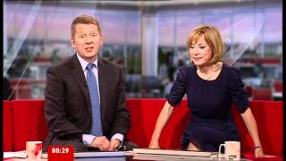 SIAN WILLIAMS  BBC ONE BREAKFAST  21st MARCH 2011  quotSQUADSHunnNNquot [upl. by Lenroc]