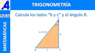 TRIGONOMETRIA COMO CALCULAR LOS LADOS Y LOS ÁNGULOS DE UN TRIÁNGULO CASO 3 [upl. by Musette]