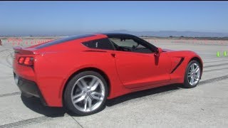 Testing the 2014 Chevy Corvette Stingray Z51 060 MPH til they take the keys away [upl. by Ennovi]