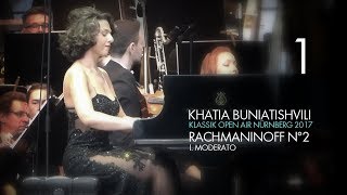 KHATIA BUNIATISHVILI  NUERNBERG  RACHMANINOFF N°2  1st mov [upl. by Ainafetse]