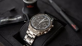 Omega Speedmaster Professional Moonwatch Unboxing [upl. by Daggna877]