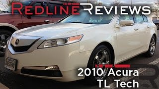 2010 Acura TL Tech Review Walkaround Exhaust Test Drive [upl. by Tailor]