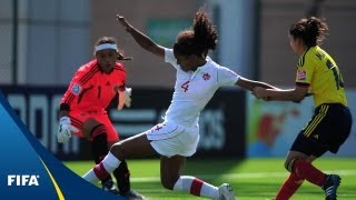 Canadas Clarke crushes Colombia [upl. by Aokek]