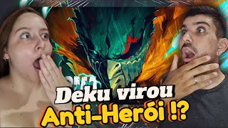 Feridas e Sangue  Deku Dark Boku no Hero  Enygma  🔥REACT CASAL NERD [upl. by Macpherson]