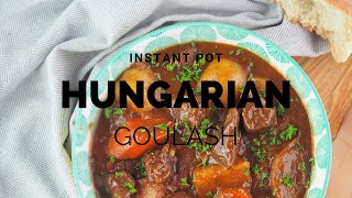 Instant Pot Hungarian Goulash [upl. by Aral]