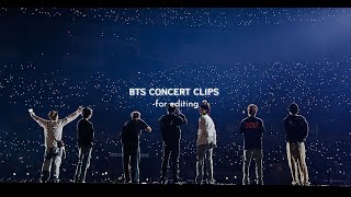 bts concert clips for editing [upl. by Ayotl]