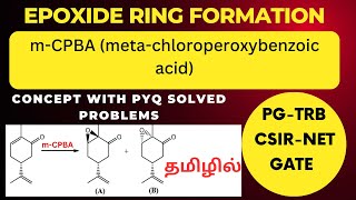 Epoxide formation conditionsStereochemistry with examples PGTRB  CSIRNET  GATE  in Tmail [upl. by Patnode]