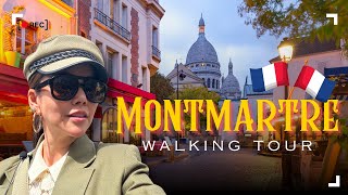 Montmartre Private Walking Tour  Full Guided EduVLOG  PARIS  Bianca Valerio [upl. by Yelrac]