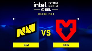 NAVI проти MOUZ  IEM Cologne 2024 [upl. by Thgiwd592]