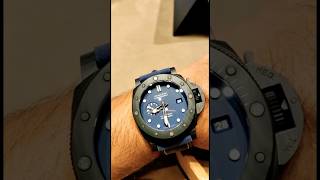 panerai Panerai Submersible Quarantaquattro carbotech blu abisso reference PAM01232 watch shorts [upl. by Viridissa]