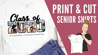 Using the Class of 2020 SVG Walkthrough  Print and Cut by SVG by AMCX Studio [upl. by Bollinger]