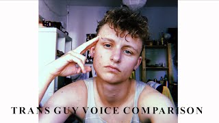 ftm voice comparison [upl. by Ripp]