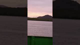 Sunset Ferry to Koh Lanta island Thailand [upl. by Meredithe530]