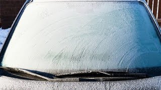 This Weatherman Reveals The Secret To Defrosting Your Windshield In SECONDS [upl. by Aligna]