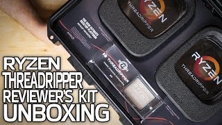 Threadripper 1950X amp 1920X Reviewers Kit Unboxing [upl. by Yenruoj]