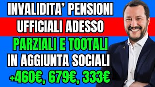 SORPRESA DI DICEMBRE PENSIONE DOPPIA PER GLI INVALIDI  BONUS DA 100€ E AUMENTI EXTRA [upl. by Enitsuga]