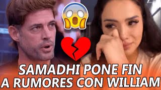 😱Samadhi Zendejas PONE FIN a los rumores de ROMANCE con William Levy [upl. by Annai]