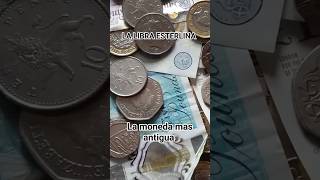 LA LIBRA ESTERLINA LA MAS ANTIGUA curiosidades datoscuriosos dinero youtube monedas [upl. by Mcculloch270]