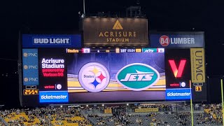 Pittsburgh Steelers player intros vs New York Jets  October 20 2024 SNF [upl. by Atselec]