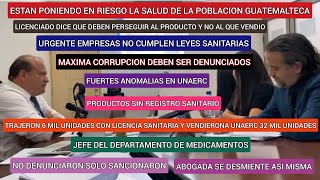 URGENTE DIPUTADO CRISTIAN ALVAREZ VENDIERON A UNAERC MEDICAMENTOS SIN LICENCIA S4NIT4R14 [upl. by Tyson167]