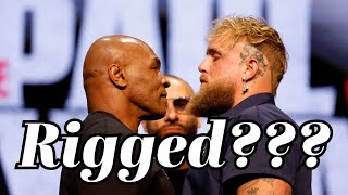 Is Jake Paul vs Mike Tyson Rigged [upl. by Falda]