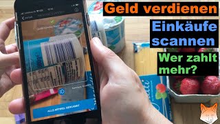 Geld verdienen mit Apps Nielsen Homescan oder GfK Smartscan Einkäufe scannen und Prämien erhalten [upl. by Kilmarx]