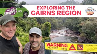 Exploring Cairns Region  Jucy Van Hire Australia  Free Camping Queensland  Australia Van Life [upl. by Eegnat]