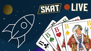 Skat Rocket Monatsmission 72024 3 Mal 12 Spiele live mit Skatmeister Daniel auf der Euroskatinsel [upl. by Sivra]