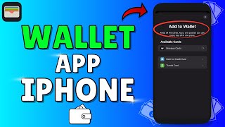 How To USE WALLET APP ON IPHONE  Setup Wallet APP On Iphone Step by Step [upl. by Schwitzer955]