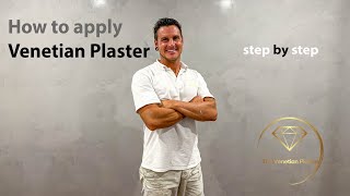 How to apply Venetian Plaster Step by step Guide [upl. by Adelbert]