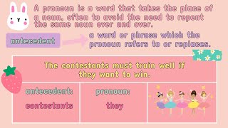 💟 ENGLISH What is a PronounAntecedent Agreement  iQuestionPH [upl. by Ahsirhcal]