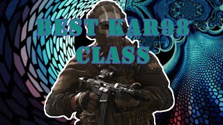 Best Kar98 class Call of Duty Modern Warfare 3 [upl. by Yorick154]