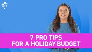 7 Holiday Budgeting Tips You Need to Try [upl. by Nnad753]