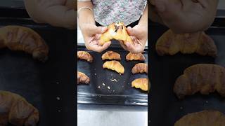 Croissant😋shortsyoutubeshortskultilaxmiskitchennlaxmiskitchenn29bakingcroissantvideoyummy [upl. by Ahsiatal]