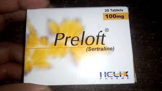 Preloft tablet uses in urdu  Sertraline uses in urdu  Preloft 50mg 100mg 25mg tablet Side effects [upl. by Nuhs753]