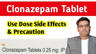 Clonazepam Tablet Use Doses Side effects and Precaution  explained  Lonazep  Zapiz Clonotril [upl. by Sivek]