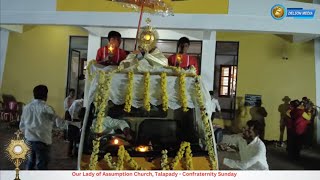 Our Lady of Assumption Church Talapady  Confraternity Sunday 2024 [upl. by Nagap892]