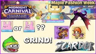 Night Troupe FULL Patch Review  MapleStory Global [upl. by Erlina98]