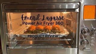 Emeril Lagasse Power Air Fryer Oven 360 Review [upl. by Enomsed160]