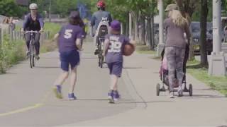 Greenways in NYC Brooklyn Waterfront Greenway [upl. by Quitt]