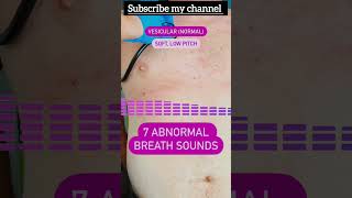 Disease of lungs and lungs sounds shorts ytshorts shortvideo [upl. by Aibos9]