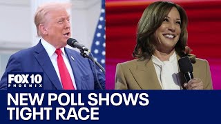 Trump Harris neck and neck in battleground Arizona poll [upl. by Adnuhsal]