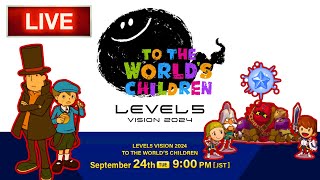 New Professor Layton and the New World of Steam Gameplay LEVEL5 VISION 2024 LIVE Reaction [upl. by Faxan]