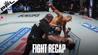 68quot Phenom Renan Ferreira Delivers Wild KO in Front of Jon Jones [upl. by Aicinat]