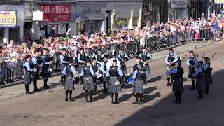 Lanark Pipe Band  Lanimers Day [upl. by Ilwain]