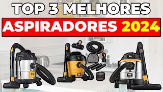 Top 5 Melhores Aspiradores de Pó e Água em 2024 Potência e Versatilidade e Limpeza Impecável [upl. by Accebber]