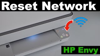 HP Envy Printer Network Reset [upl. by Yellehs]