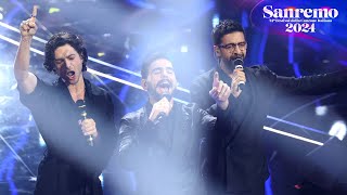 Sanremo 2024  Il Volo canta quotCapolavoroquot [upl. by Dygal]