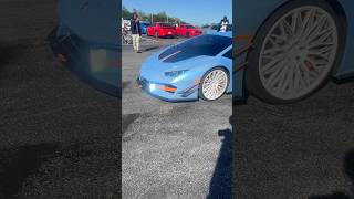 SRT LEN DRIVES JOSH LAURENT’S 1 of 1 LAMBORGHINI HURACAN [upl. by Bolling254]